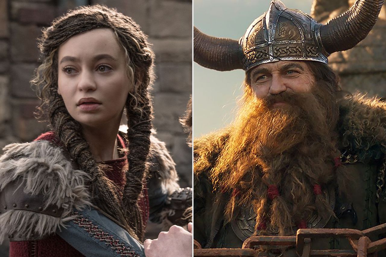 Nico Parker and Gerard Butler Universal Pictures (2)