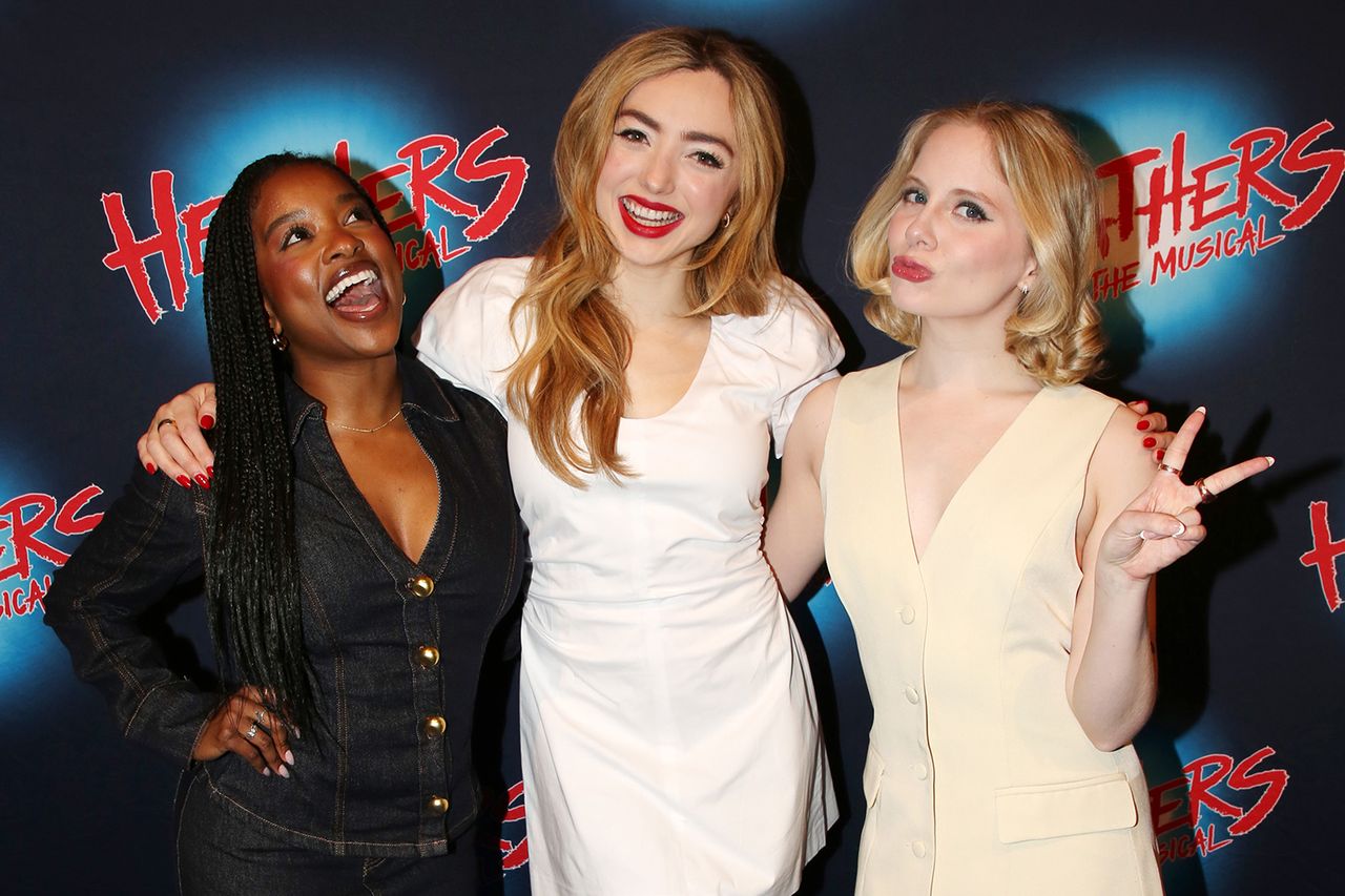 Jackera Davis, Peyton List and Elizabeth Teeter Bruce Glikas/Getty