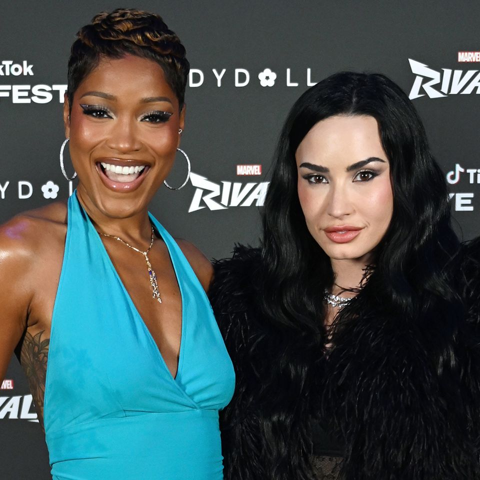 Keke Palmer and Demi Lovato attend TikTok LIVE Fest Keke Palmer and Demi Lovato Denise Truscello/Getty