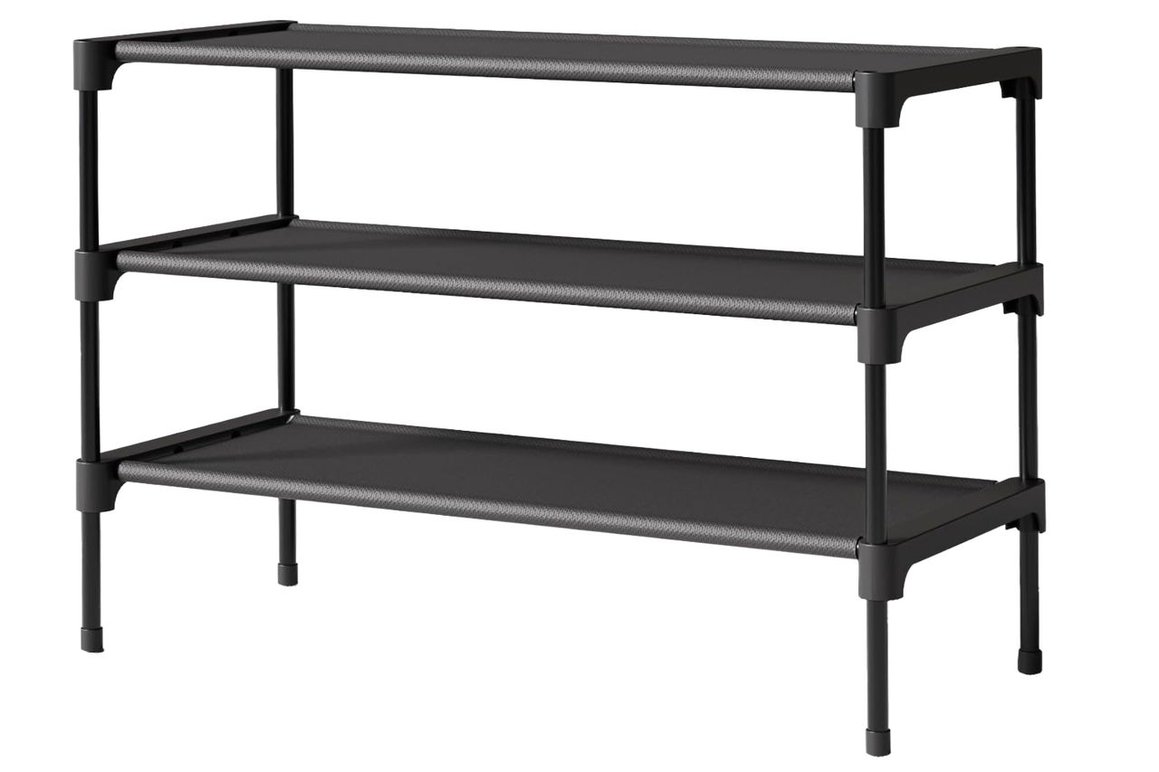 Kitsure Shoe Rack Non Woven Shoe Rack Shelf Shoe Organizer For Close Amazon