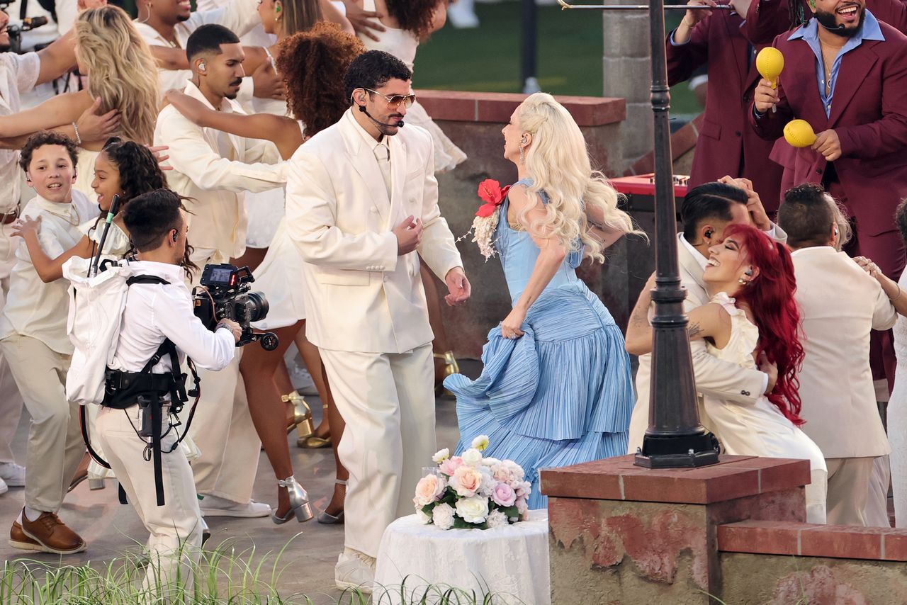 Bad Bunny and Bad Bunny Neilson Barnard/Getty