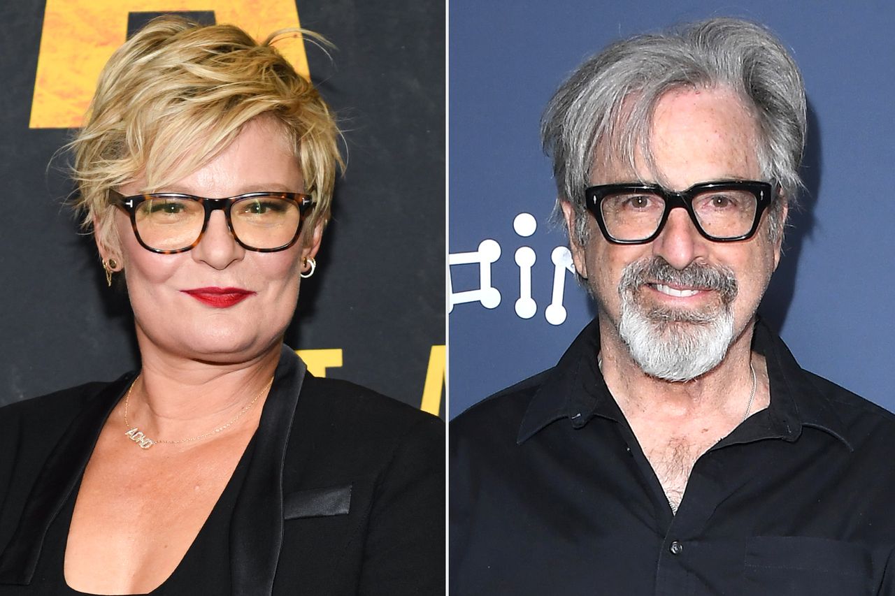 Martha Plimpton in Sept. 2025 and her uncle Robert Carradine in Nov. 2025. Kristina Bumphrey/Variety via Getty; Steve Granitz/FilmMagic