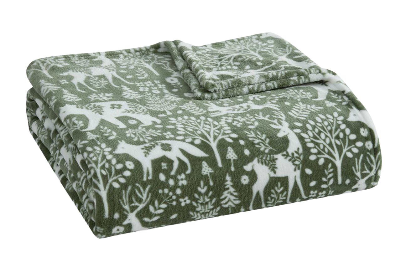 Martha Stewart Printed Ultra Soft Plush Throw Blanket Wayfair
