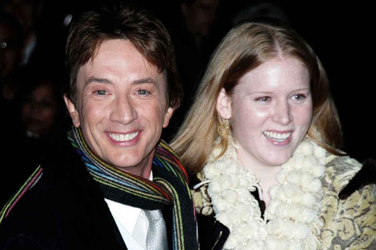 Martin Short and daughter Katherine during Marcia Cross and Martin Short Visit the Late Show With David Letterman - March 21, 2006 at Ed Sullivan Theatre in New York City, New York, United States. Martin Short and daughter Katherine during Marcia Cross and Martin Short Visit the Late Show With David Letterman - March 21, 2006 at Ed Sullivan Theatre in New York City, New York, United States. James Devaney/WireImage