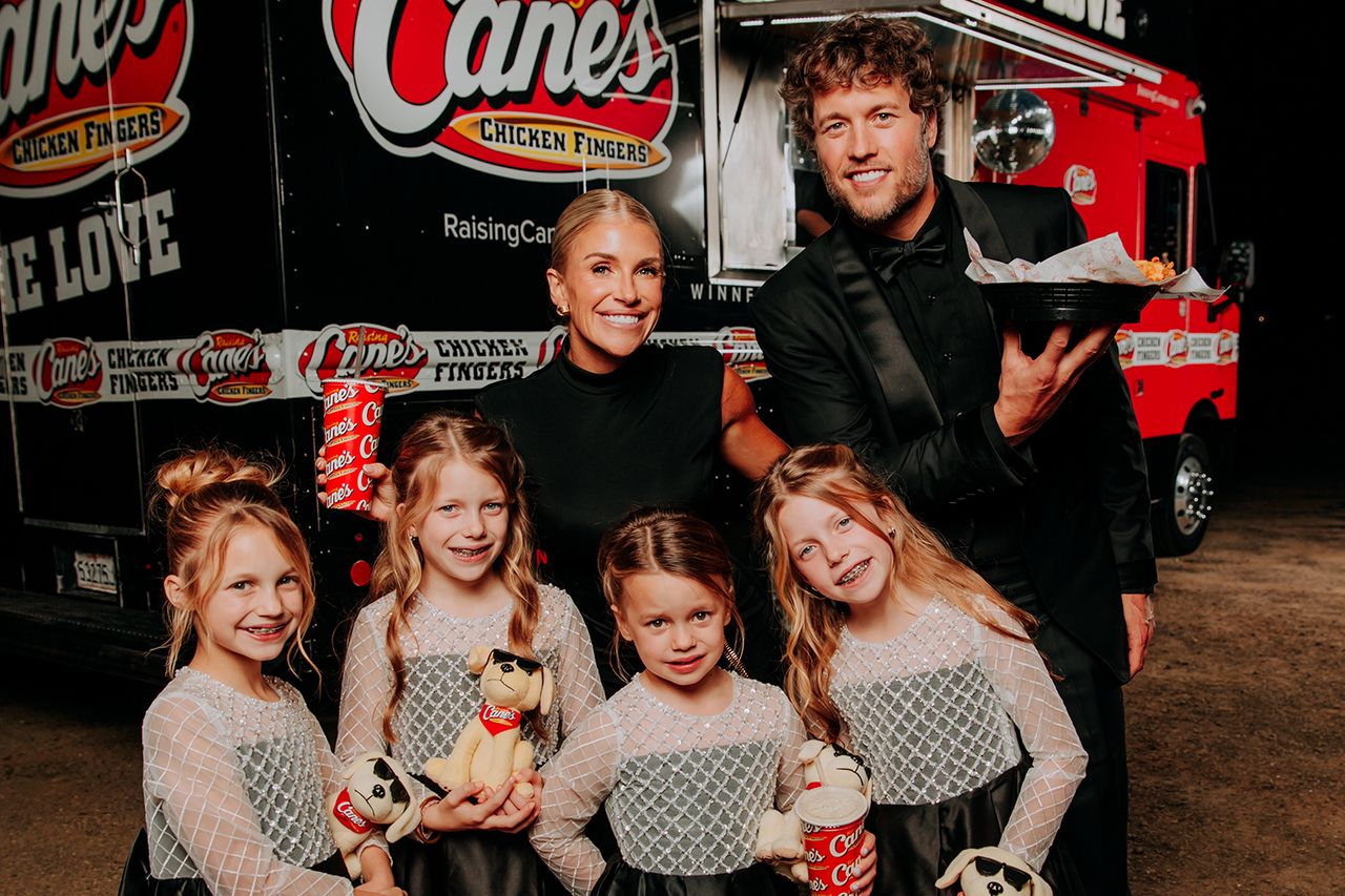 Matthew Stafford and Family Raising Cane's
