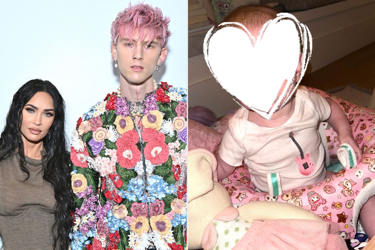Megan Fox and Machine Gun Kelly attend the Daily Front Row's Sixth Annual Fashion Los Angeles Awards; Machine Gun Kelly Shares Rare Photo of His Baby Girl with Megan Fox Rocking Out Megan Fox and Machine Gun Kelly Stefanie Keenan/Getty; Machine Gun Kelly/Instagram
