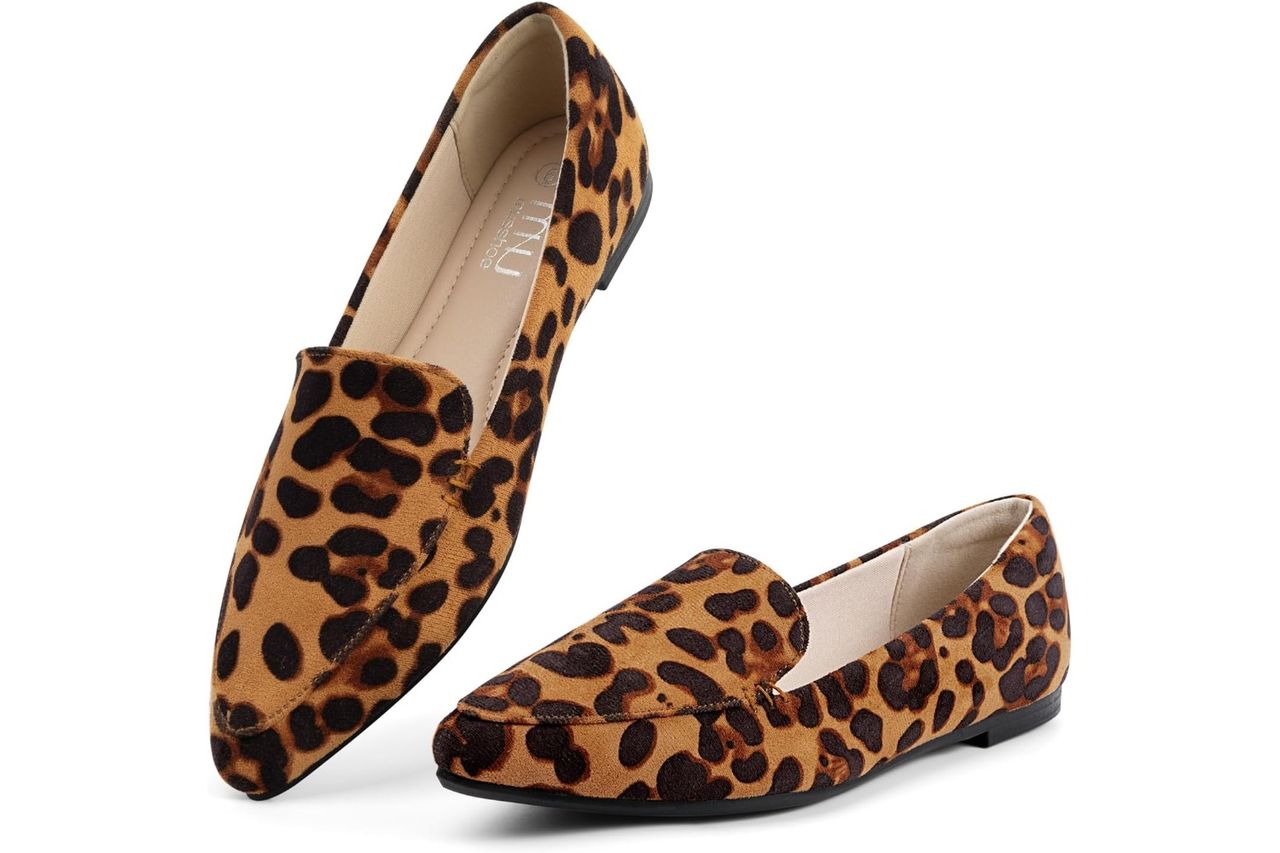 MUSSHOE Pointed Toe Flats Amazon