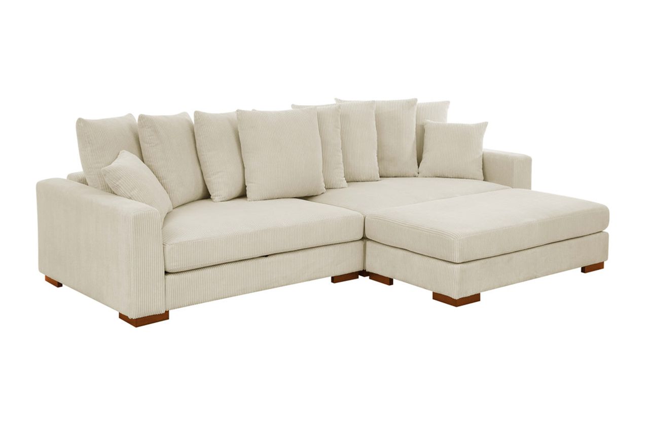 Nalewicki Corduroy Sectional Wayfair