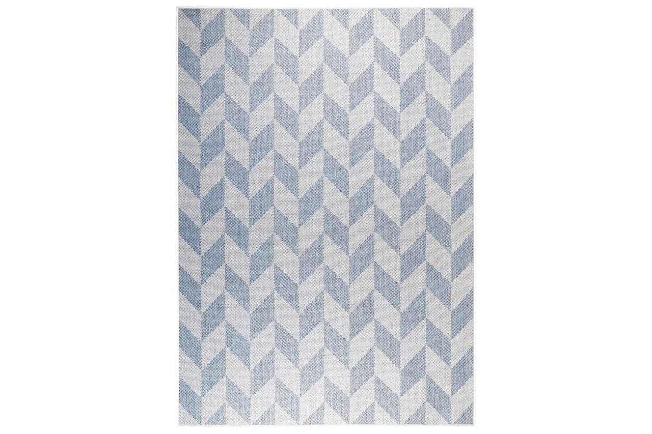 Amazon Nicole Miller New York Patio Country Calla Contemporary Herringbone Indoor/Outdoor Area Rug Credit: Amazon