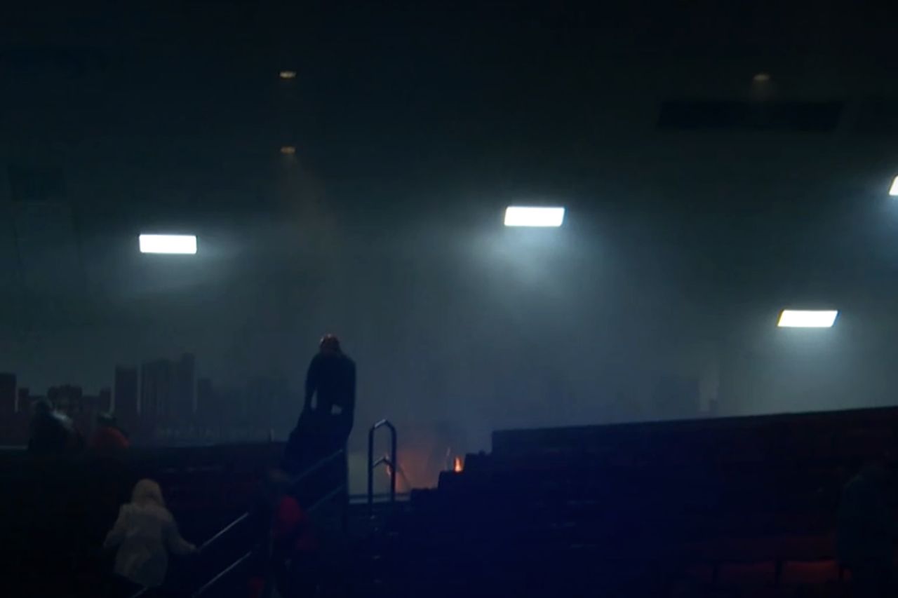 Arena section fills with smoke after popcorn machine catches on fire during Oklahoma-Georgia game on Feb. 14, 2026 SEC ESPN Network