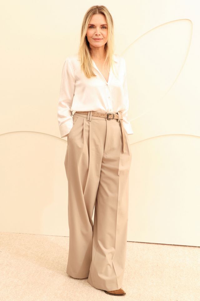 US actress Michelle Pfeiffer attends the Apple TV Press Day in Santa Monica, California, on February 3, 2026. VALERIE MACON/AFP