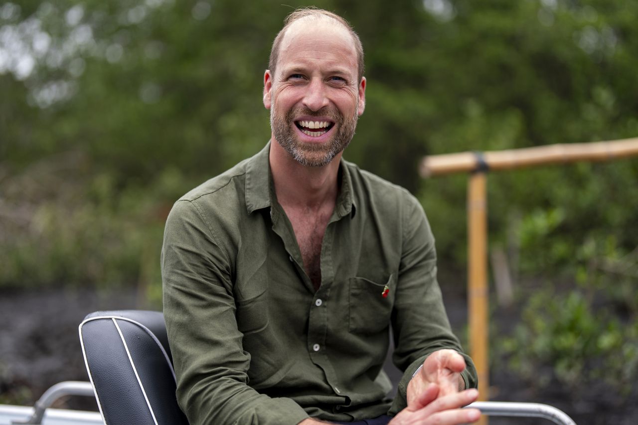 Prince William in Brazil where he visited for his Earthshot Prize in November 2025 Aaron Chown-Pool/Getty 