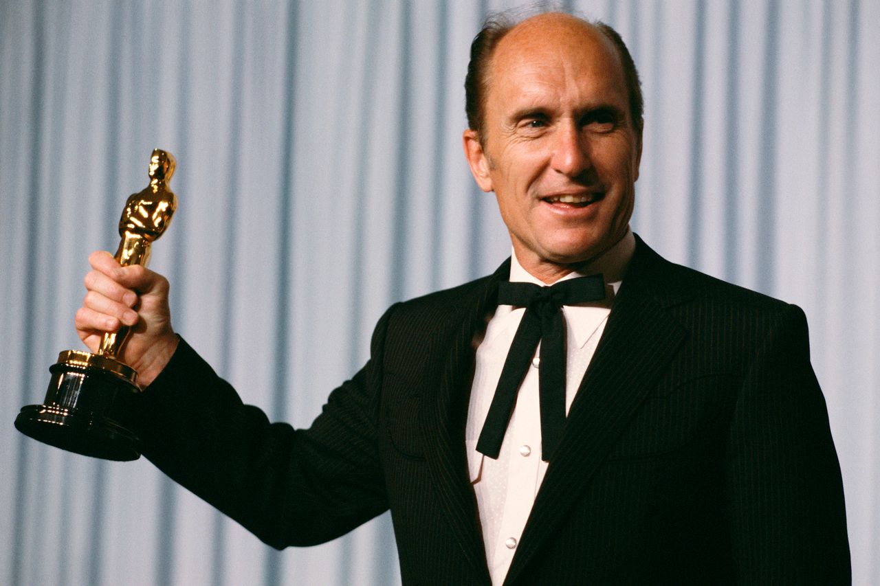 Robert Duval wins the Oscar for Best Actor for his performance in the film Tender Mercies at the 56th Academy Awards. Robert Duval wins the Oscar for Best Actor for his performance in the film Tender Mercies at the 56th Academy Awards. Bill Nation/Sygma via Getty