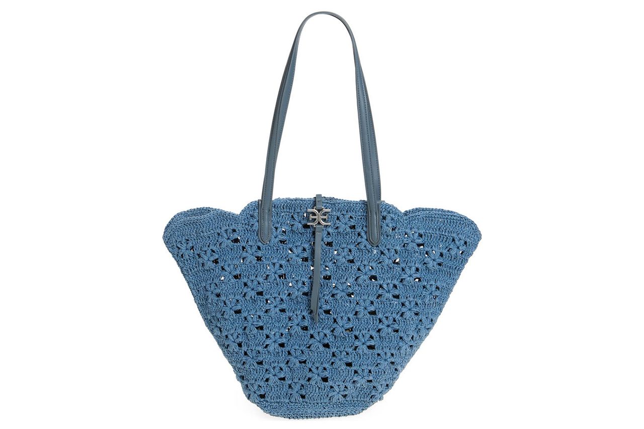 Sam Edelman Layla Floral Raffia Tote Bag Credit: Nordstrom
