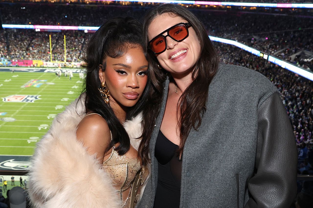 Saweetie and Ilona Maher. Phillip Faraone/Getty