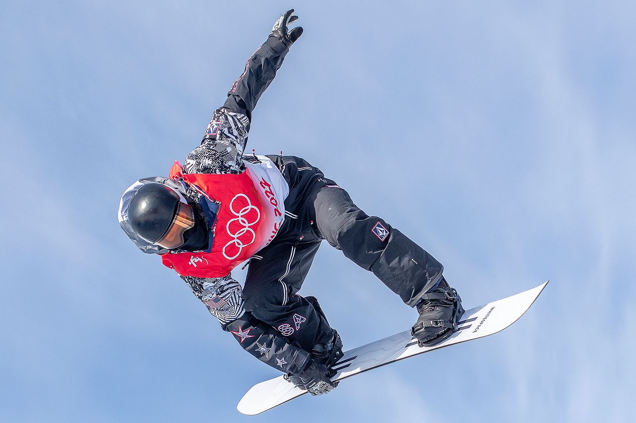 Shaun White during the Winter Olympic Games on February 11th, 2022 in Zhangjiakou, China Tim Clayton/Corbis via Getty