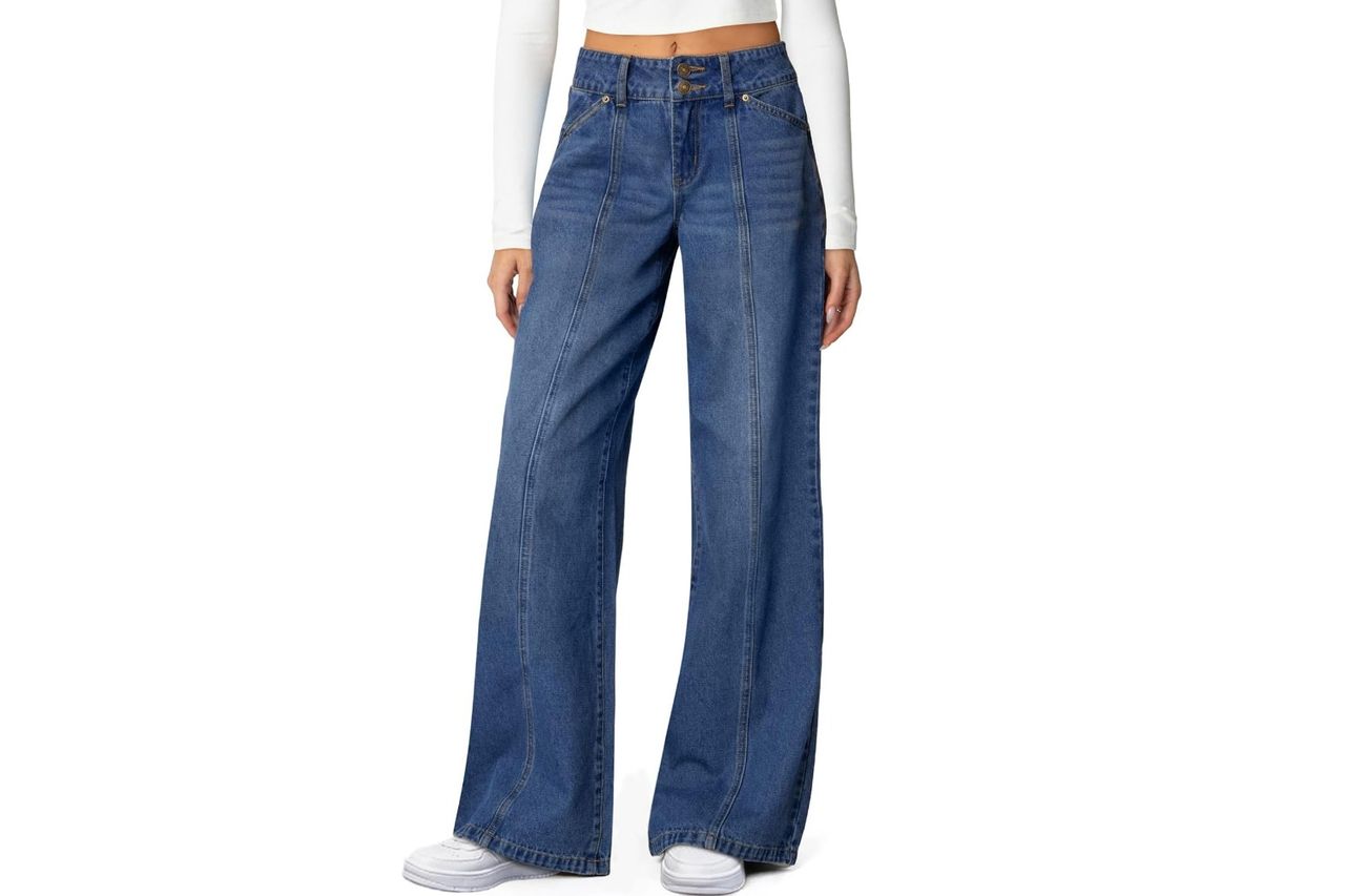 sidefeel womens wide leg jeans high waisted Credit: Amazon