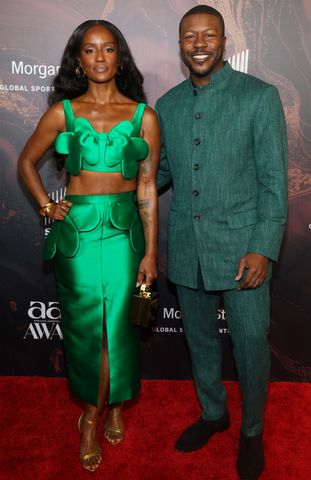 Skye P. Marshall and Edwin Hodge. Kayla Oaddams/WireImage