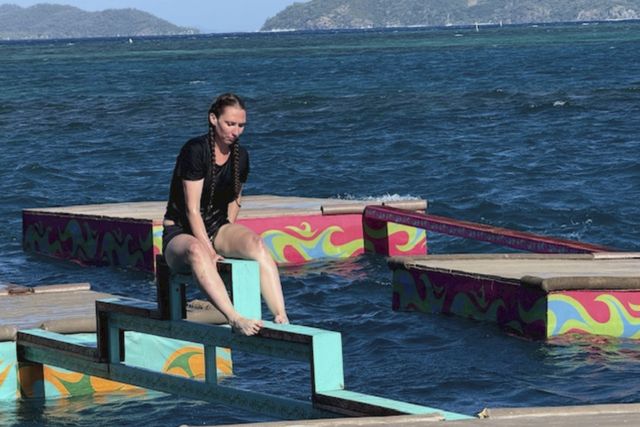 Stephanie Petit - What It's Really Like to Run a Survivor Challenge Stephanie PetitCredit: Courtesy of CBS/Stephanie Petit