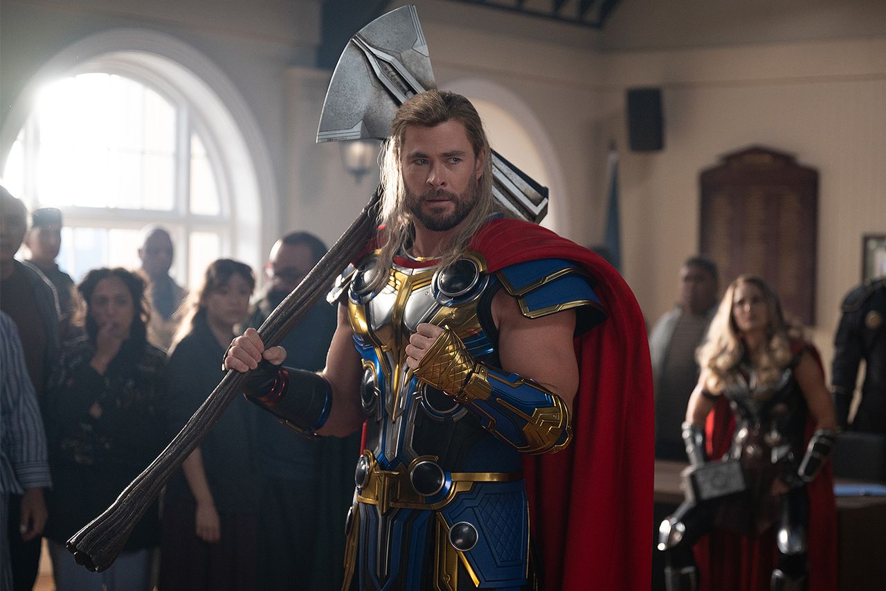 Chris Hemsworth as Thor in 2022's Thor: Love and Thunder Jasin Boland/Marvel Studios 2022
