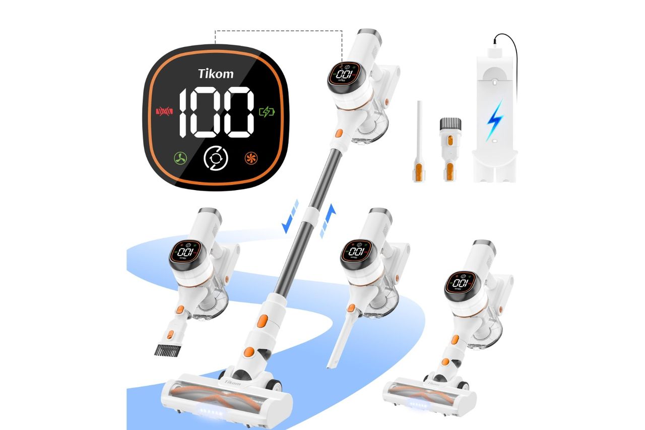 Tikom V500 Cordless Vacuum Cleaner For Home Credit: Amazon