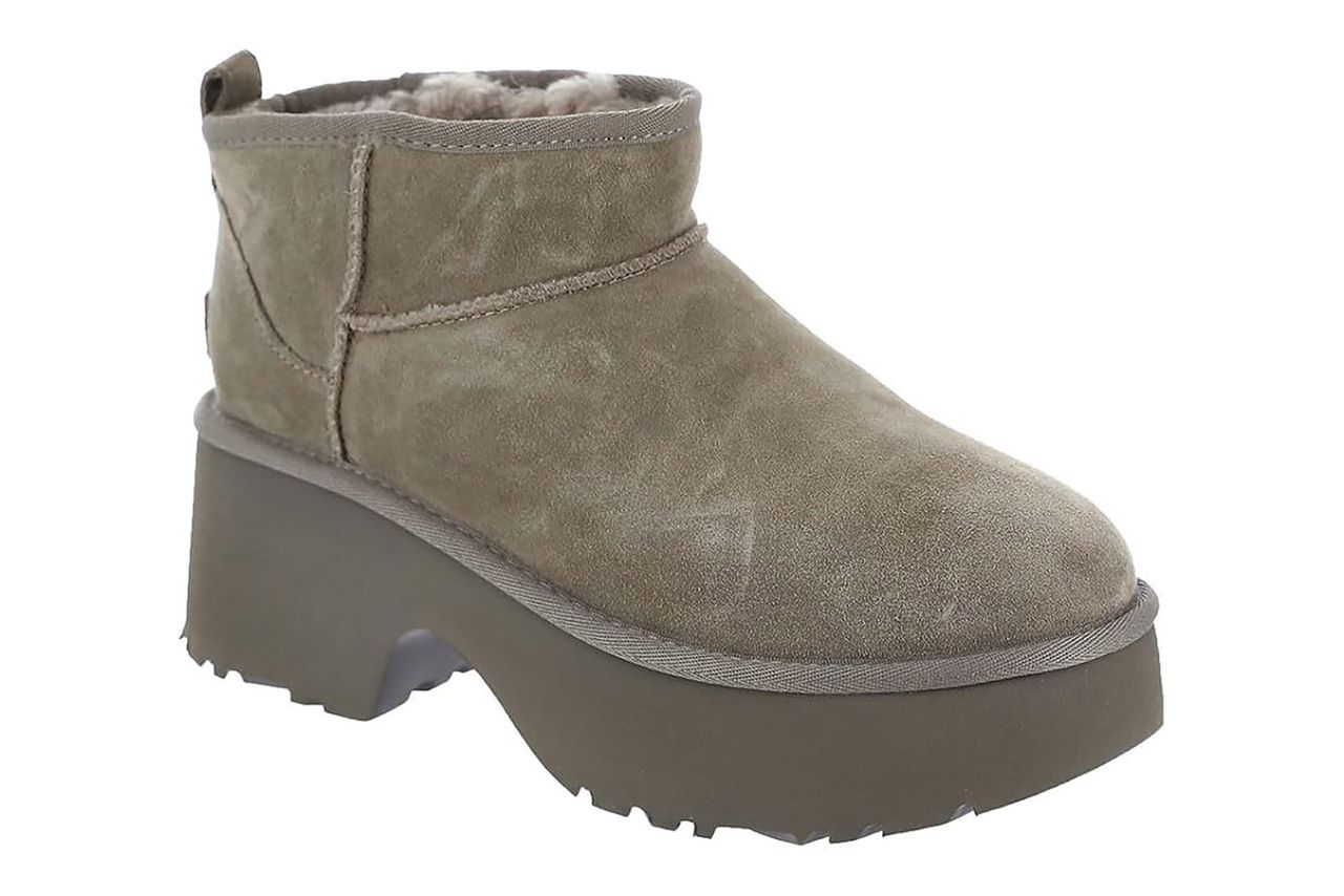UGG Women's Classic Ultra Mini New Heights Fashion Boot Amazon