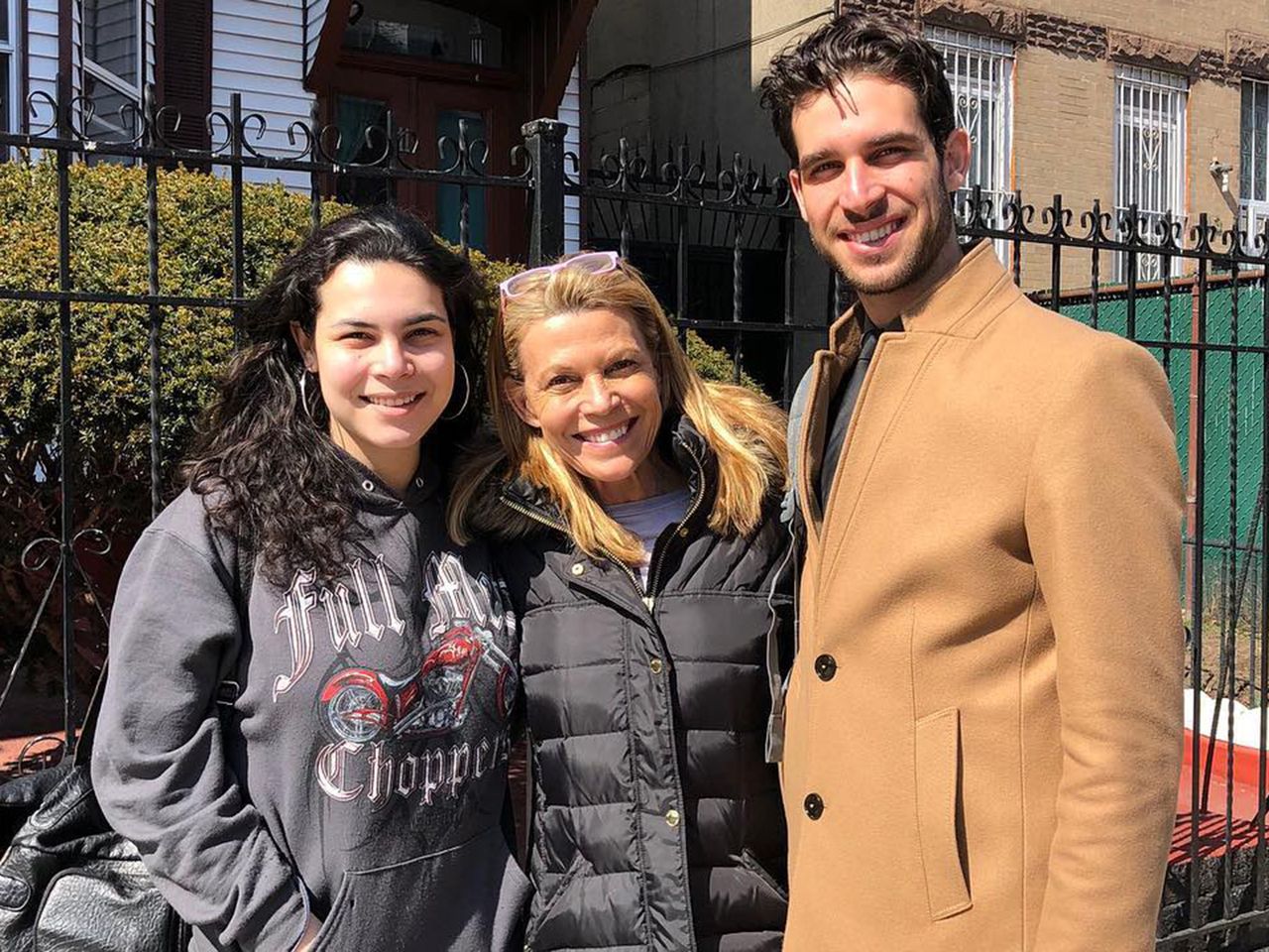 Vanna White with her kids Gigi Santo Pietro, Vanna White and Nikko Santo Pietro in 2019 Vanna White Instagram