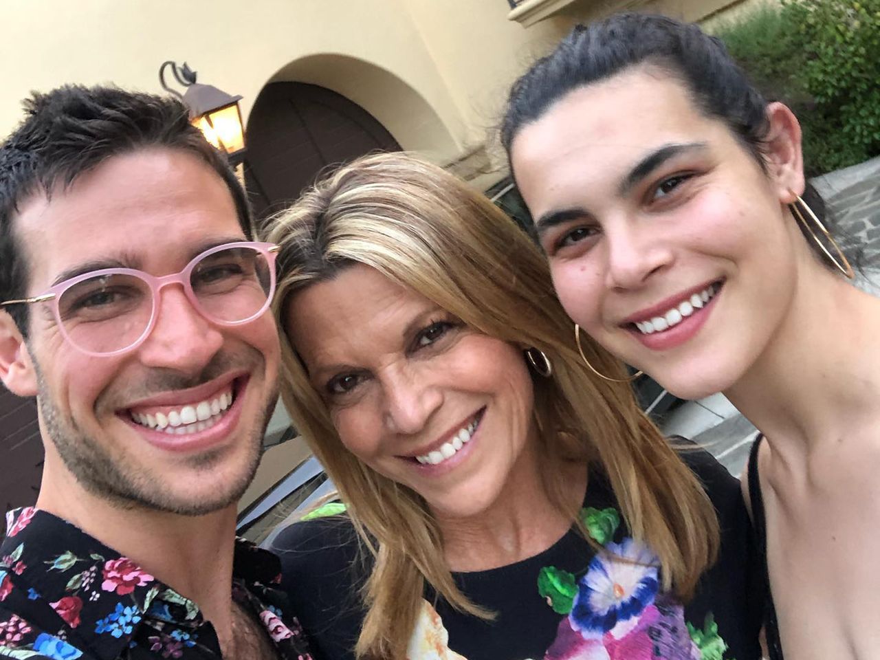 Vanna White with her kids Nikko Santo Pietro, Vanna White and Gigi Santo Pietro in 2020 Vanna White Instagram
