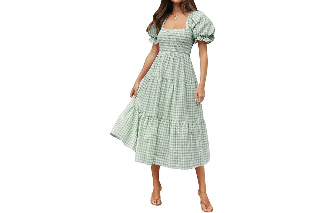 Zesica Women S 2026 Bohemian Summer Plaid Square Credit: Amazon