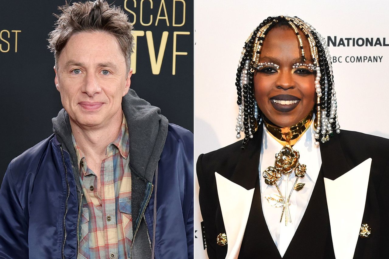 Zach Braff; Lauryn HillCredit: Dia Dipasupil/Getty; Sarah Morris/Getty