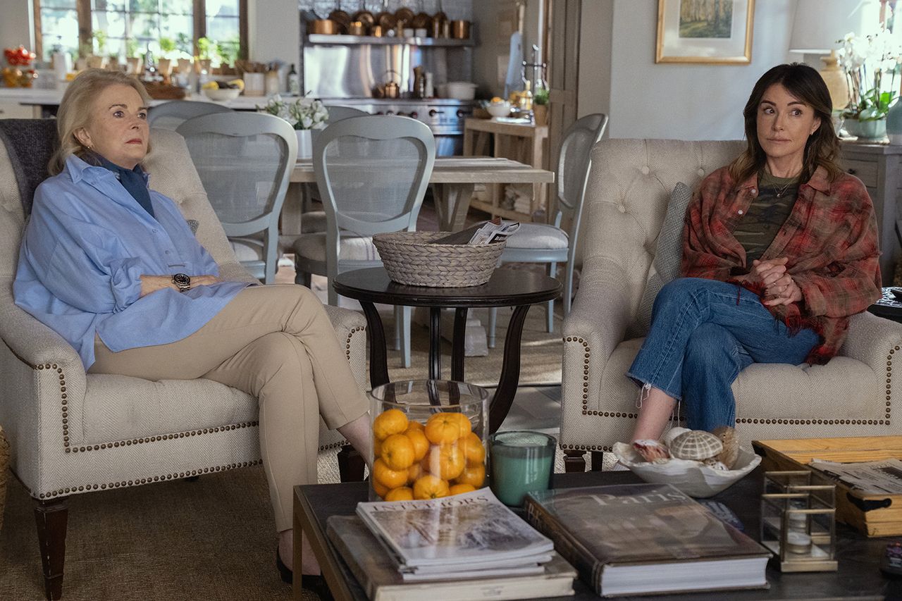 Candice Bergen and Christa Miller in 'Shrinking'Credit: Apple TV+