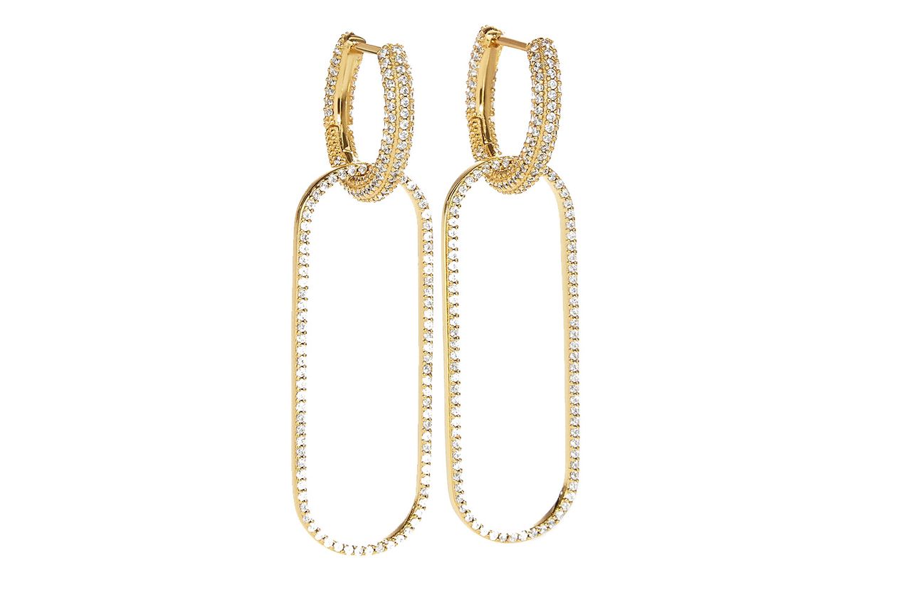 gold earrings Credit: Baublebar