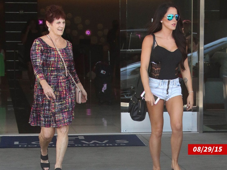 jenelle evans barbara evans getty