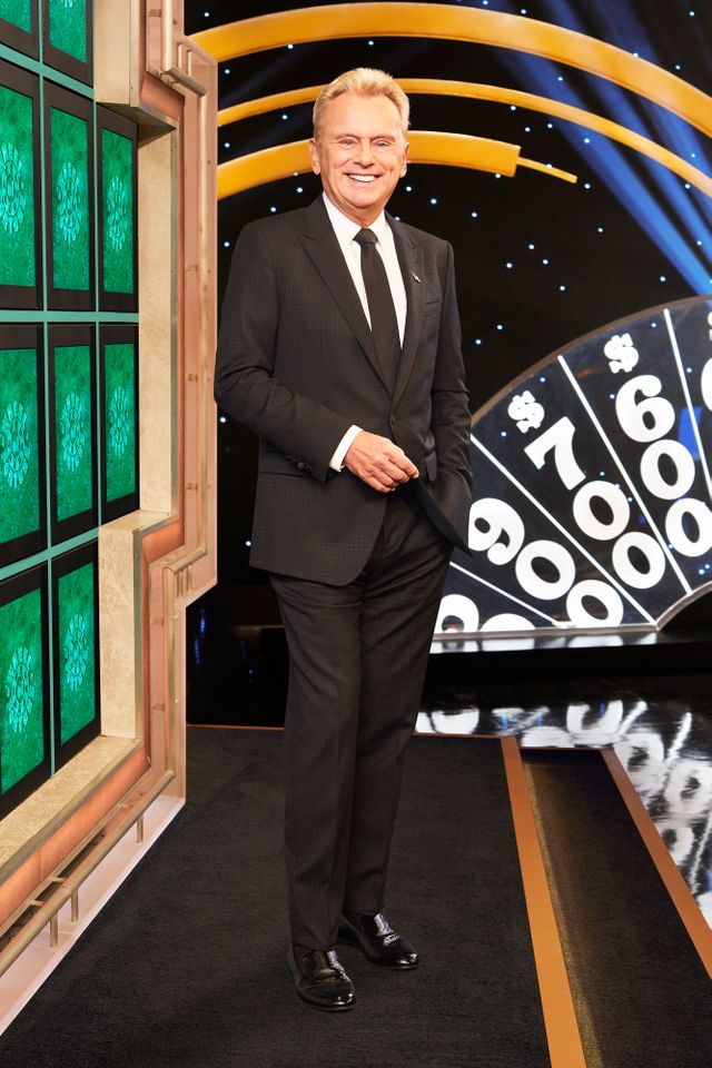 ABC's Celebrity Wheel of Fortune stars Pat Sajak Pat SajakCredit: Ricky Middlesworth/ABC via Getty