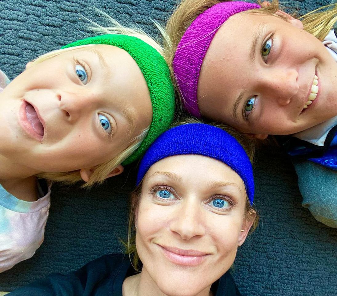 A.J. Cook and her children A.J. Cook with sons Mekhai Allen and Phoenix Sky AndersenCredit: A.J. Cook/Instagram