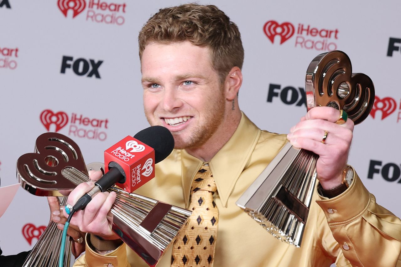 Alex Warren at the iHeartMusic Radio Awards in Los Angeles on March 26, 2026Credit: Amy Sussman/Getty