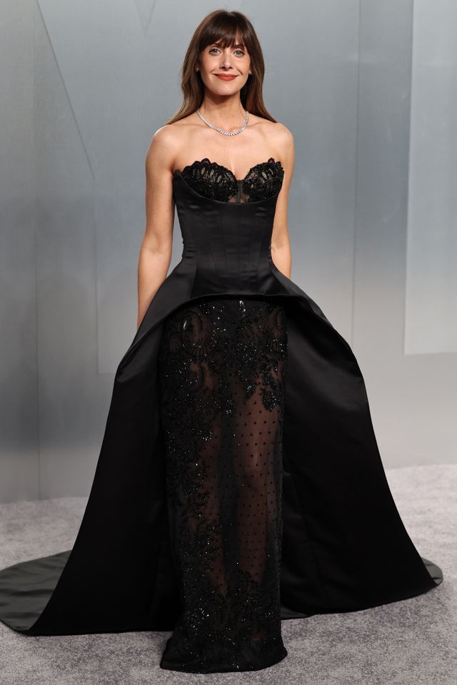 Alison Brie at 2026 Vanity Fair Oscar PartyCredit: Jamie McCarthy/WireImage