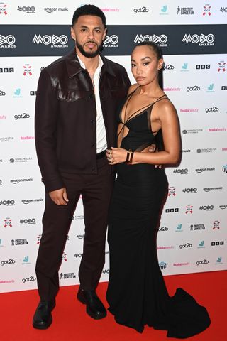 Andre Gray and Leigh-Anne PinnockCredit: Joseph Okpako/WireImage