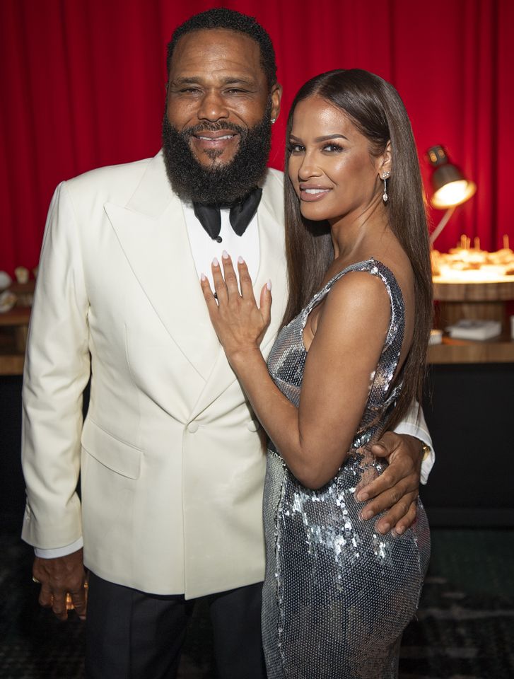Anthony Anderson and Rocsi Diaz.Credit: Prince Williams/WireImage