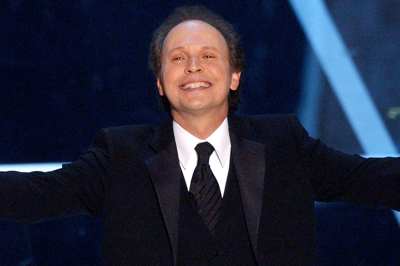 Host Billy Crystal during The 76th Annual Academy Awards - Show at The Kodak Theater in Hollywood, California, United States. Billy Crystal in 2004Credit: M. Caulfield/WireImage