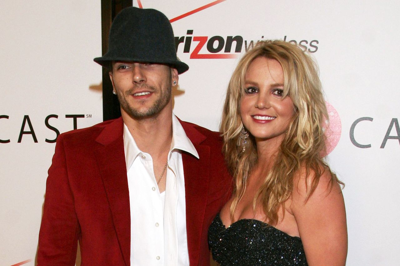 Kevin Federline and Britney Spears in Los Angeles in 2006Credit: Matthew Simmons/Getty