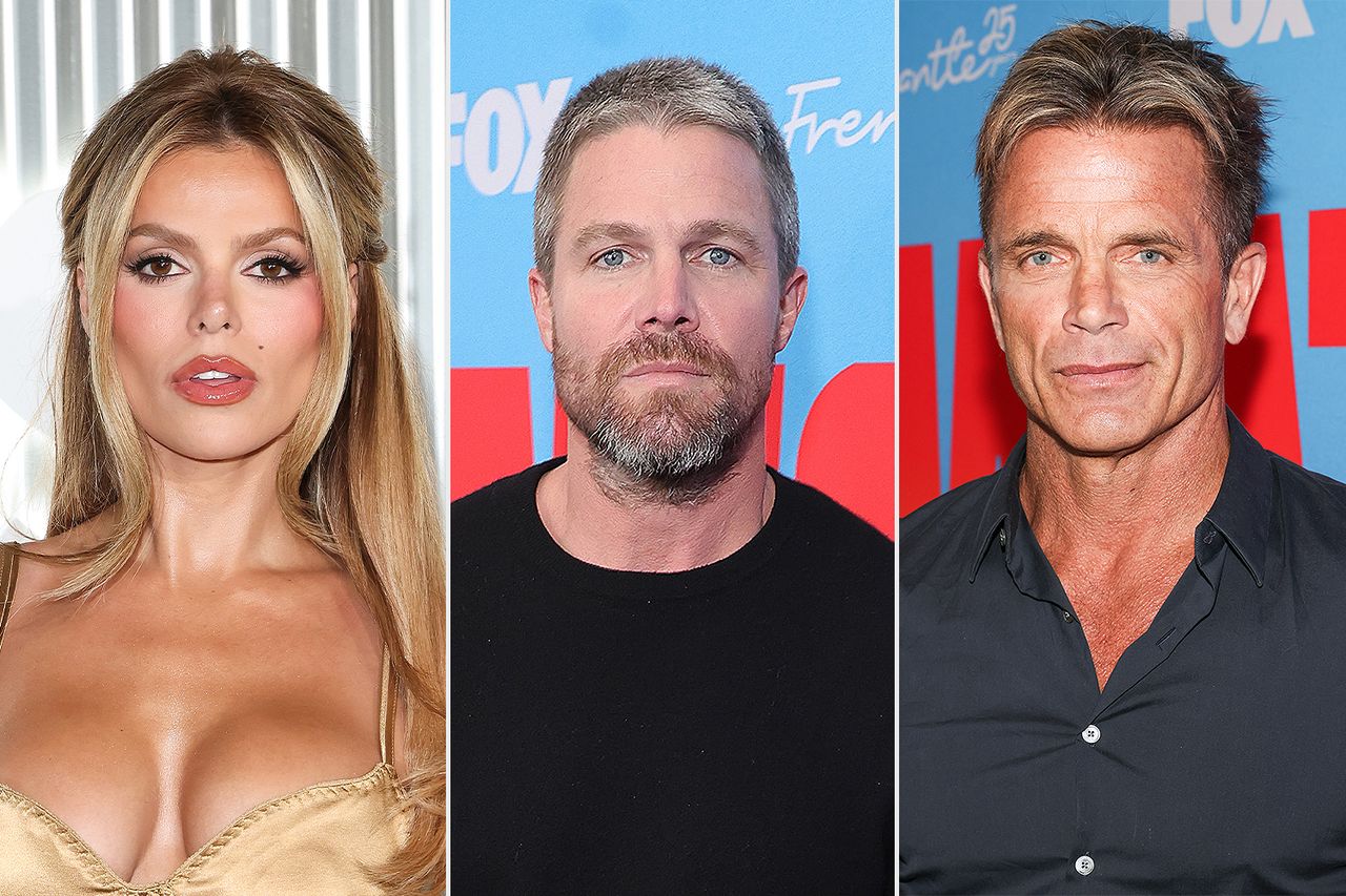 Brooks Nader; Stephen Amell; David ChokachiCredit: JC Olivera/WWD via Getty; Stewart Cook/Fox via Getty; Paul Archuleta/Getty