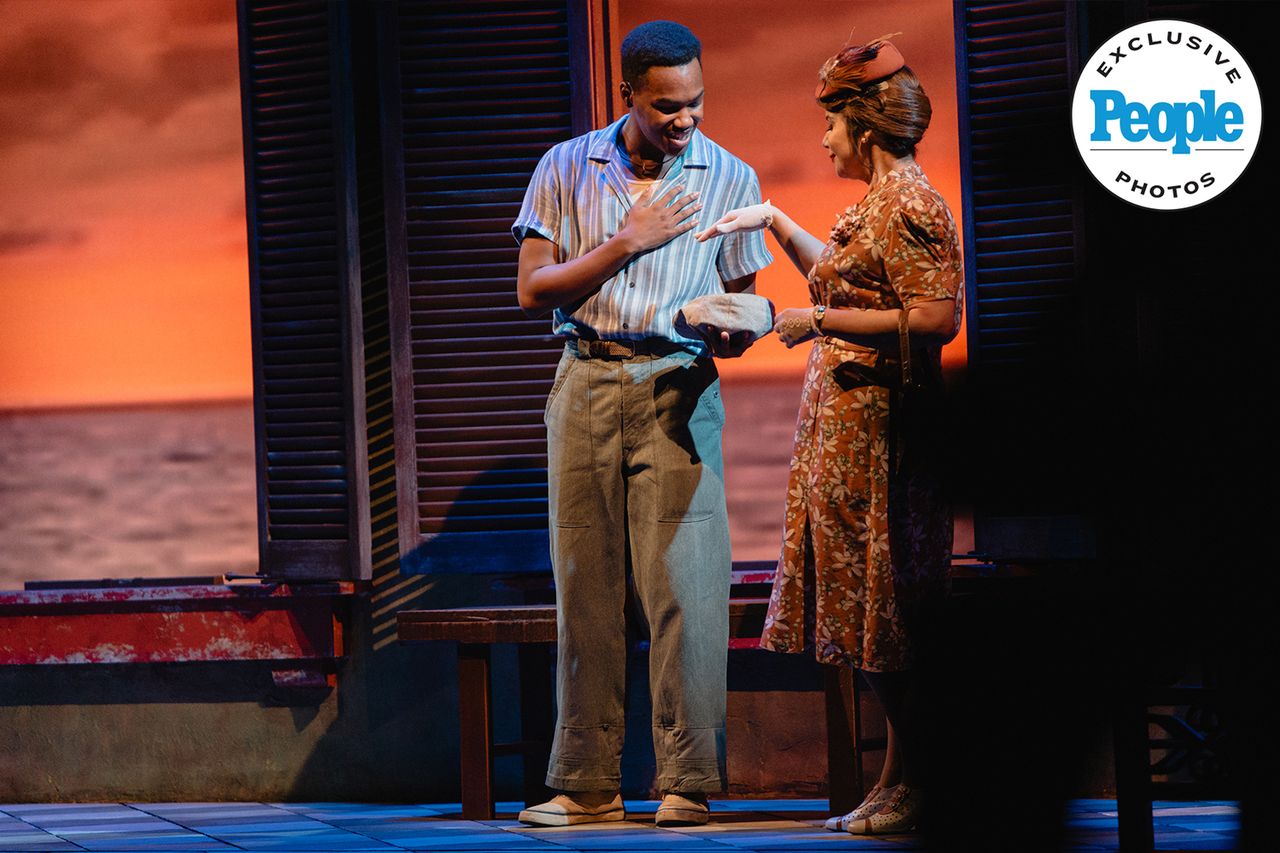 Ana Navarro (right) makes her debut in 'Buena Vista Social Club' on BroadwayCredit: Andy Henderson