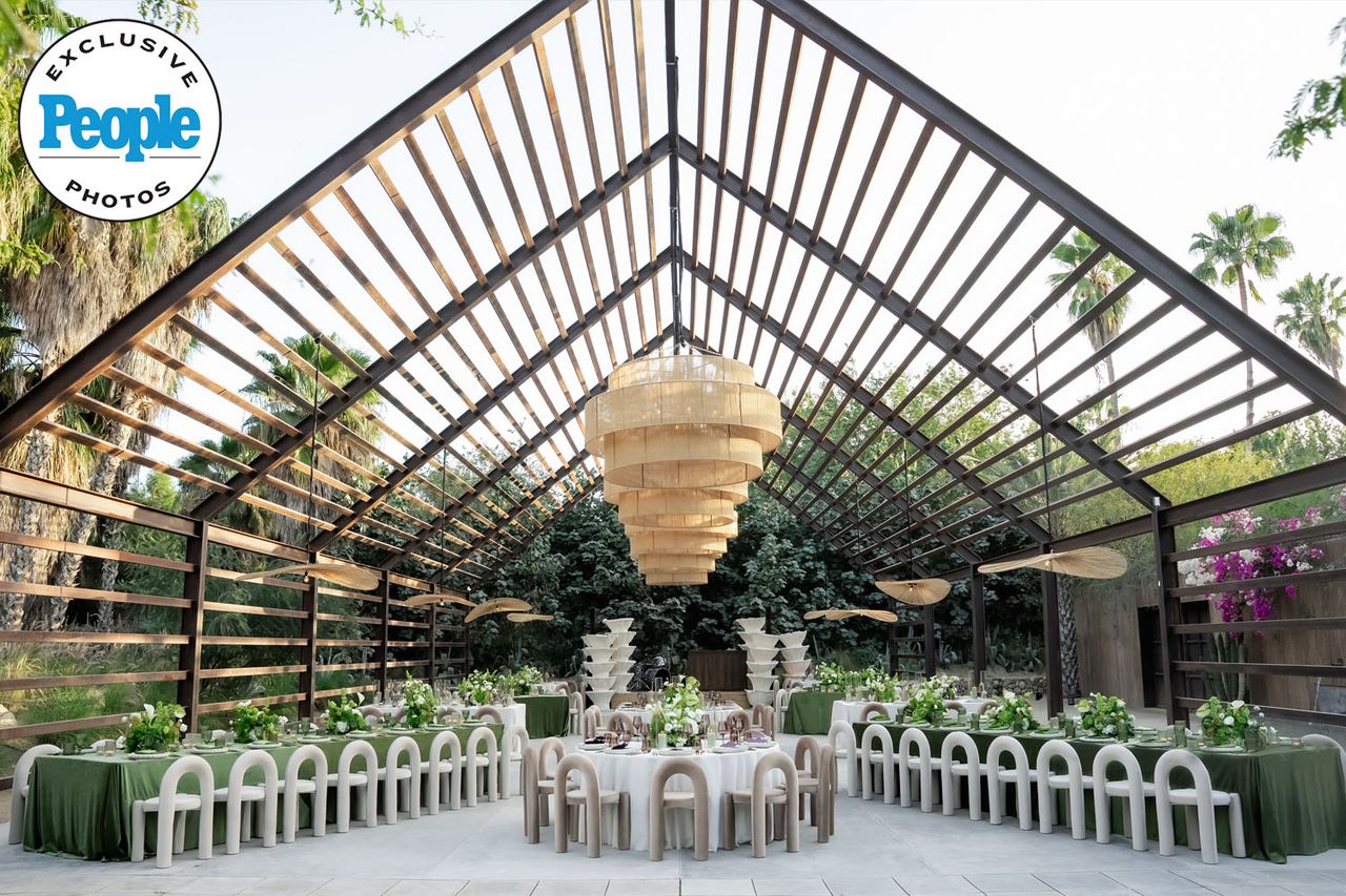 C.J. Uzomah and Yasmin Quintana's wedding receptionCredit: Dryden & Emily