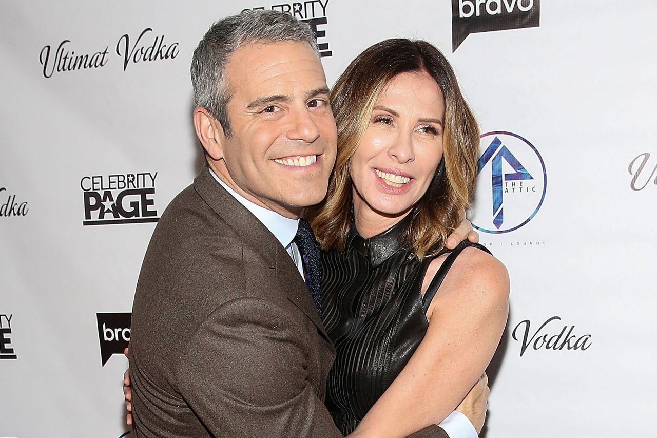 Andy Cohen and Carole RadziwillCredit: Robin Marchant/Getty
