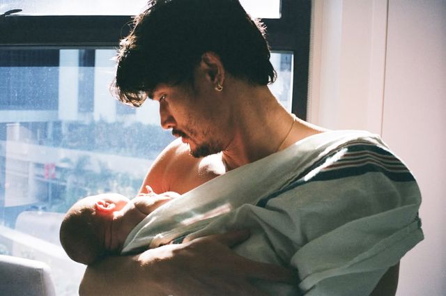 Charles Melton baby with Camille Summers-ValliCredit: Charles Melton/Instagram