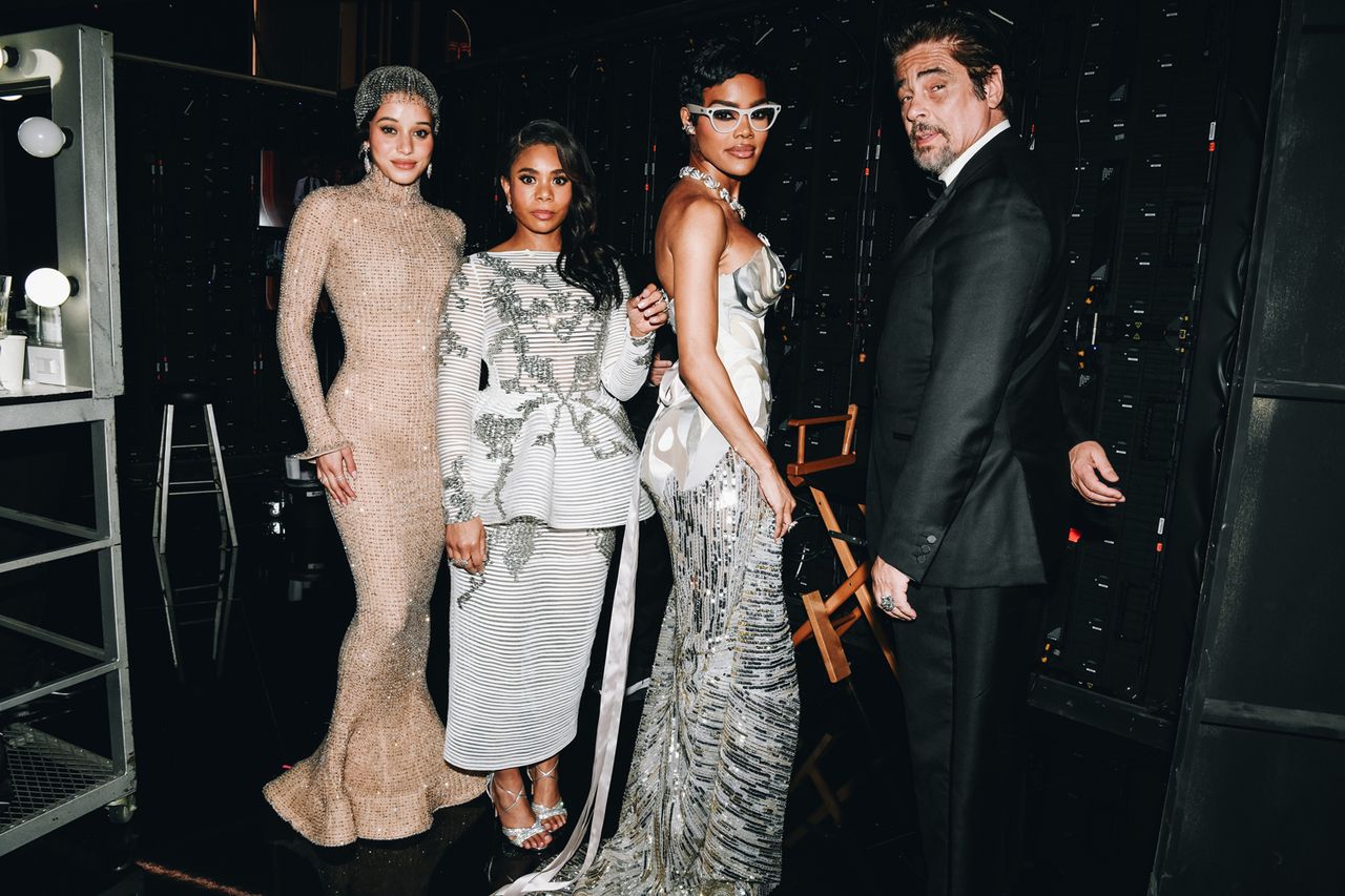 Chase Infiniti, Regina Hall, Teyana Taylor and Benicio del Toro Chase Infiniti, Regina Hall, Teyana Taylor and Benicio del ToroCredit: Nina Westervelt/Shutterstock