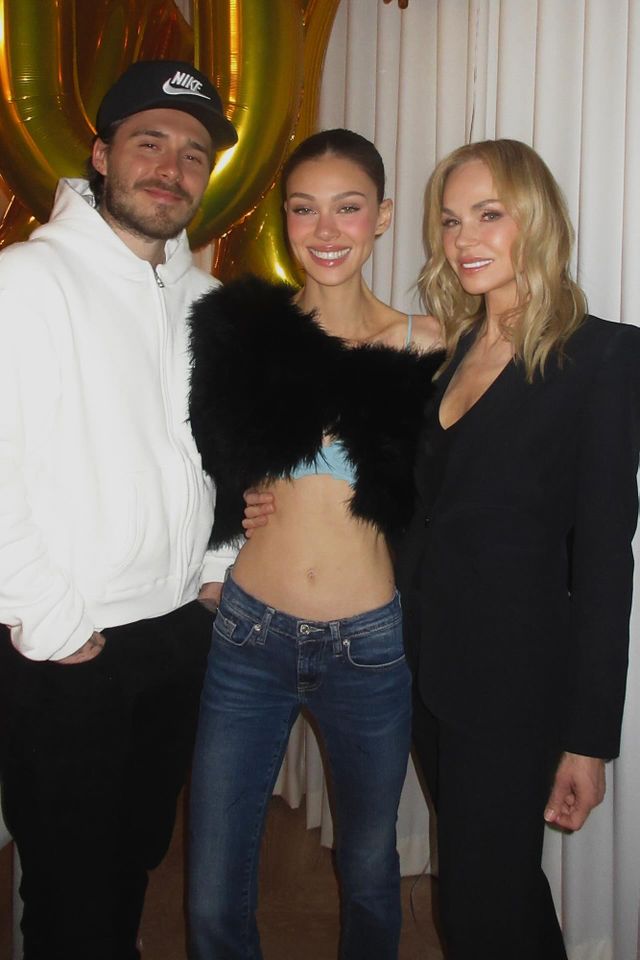 Brooklyn Peltz Beckham (left), Nicola Peltz Beckham (center) and Claudia Heffner Peltz (right).Credit: Nicola Peltz Beckham/Instagram