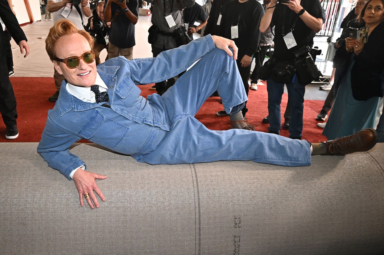 Conan O'Brien at the 98th Oscars arrivals carpet roll out held at Ovation Hollywood on March 11, 2026 in Los Angeles, California Conan O'BrienCredit: Michael Buckner/Variety via Getty