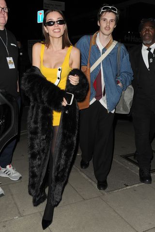 Jackie Apostel and Cruz Beckham.Credit: TheImageDirect.com